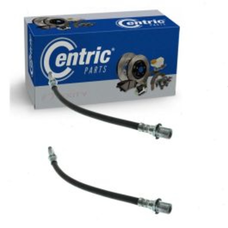 2 pc Centric Premium Front Brake Hydraulic Hoses for 1967-1970 Toyota Corona