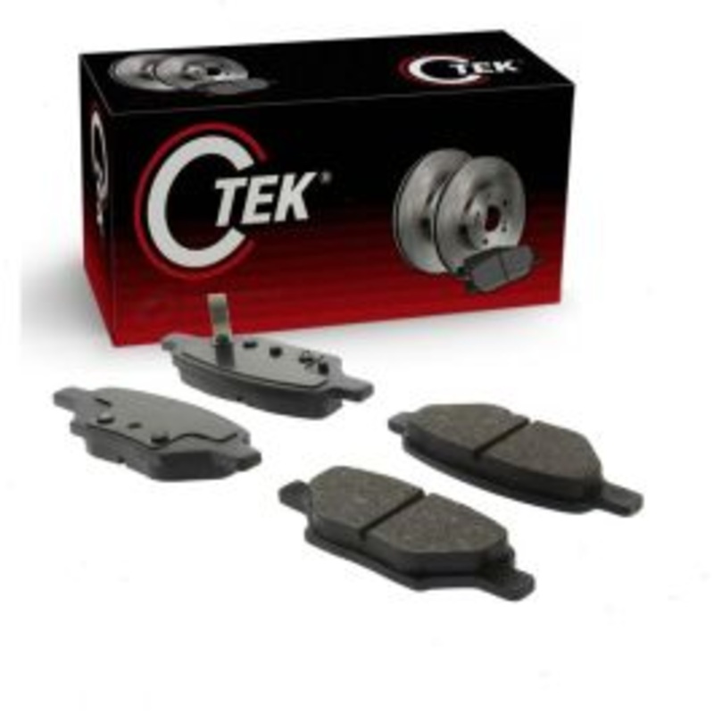 Centric CTEK Rear Disc Brake Pad Set for 2006 Pontiac Pursuit