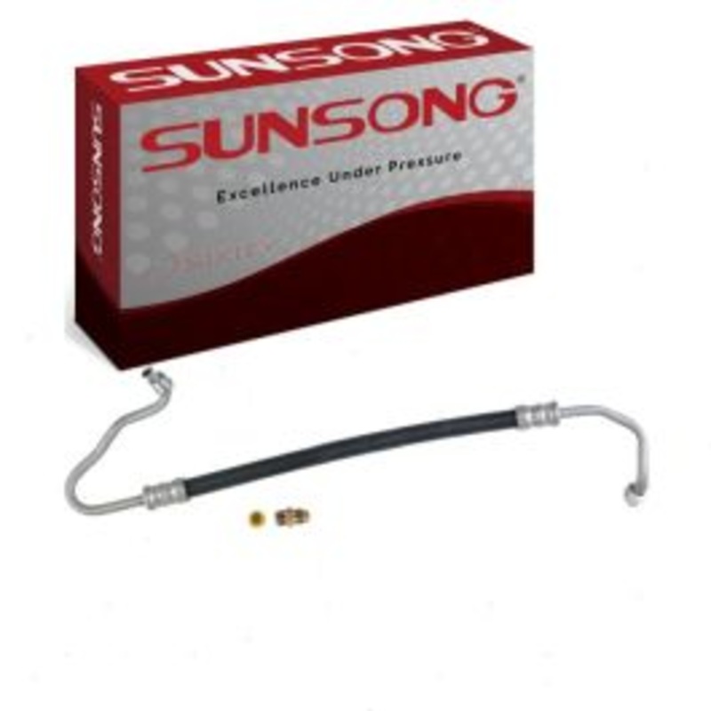 Sunsong Power Steering Pressure Line Hose for 1968-1972 Chevrolet K30 Pickup