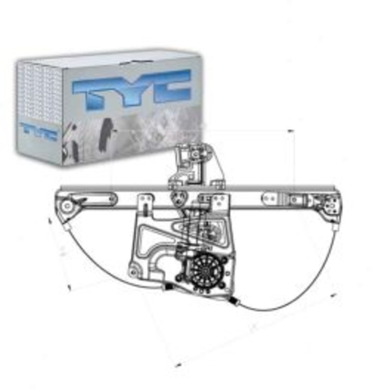 TYC 660423 Power Window Motor & Regulator Assembly