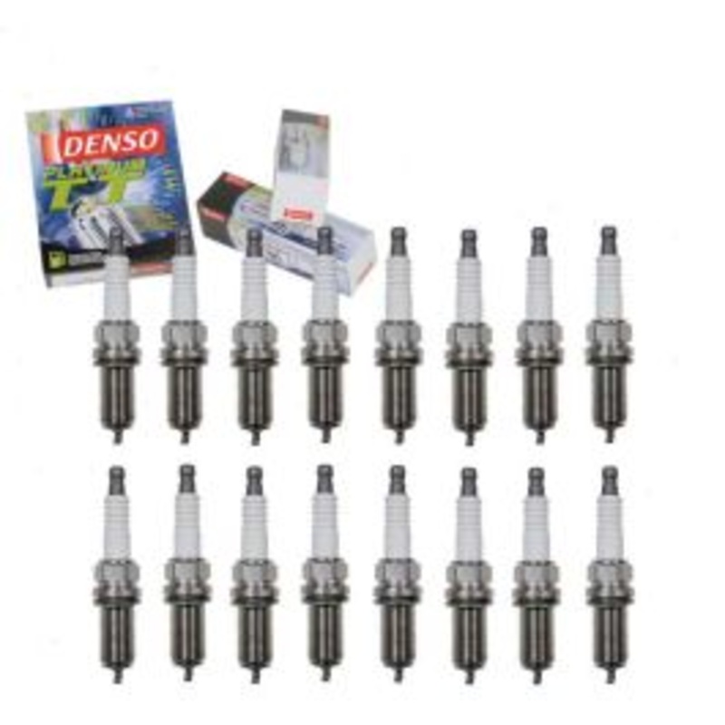16 pc DENSO Platinum TT Spark Plugs for 2010 Dodge Ram 1500 4.7L V8