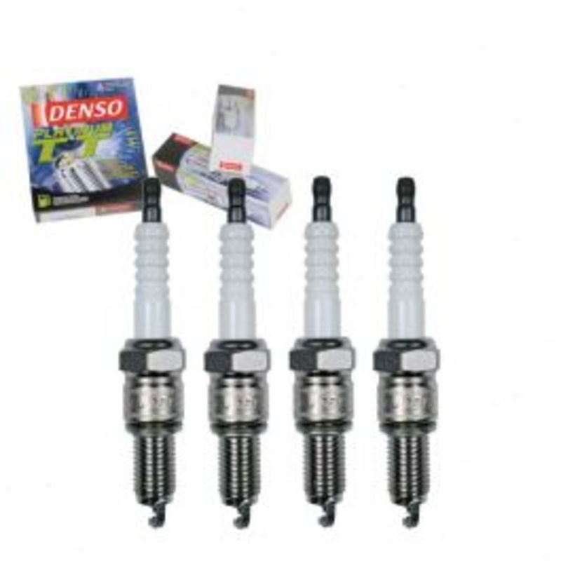 4 pc DENSO Platinum TT Spark Plugs for 1983-1988 Nissan Pulsar NX 1.6L L4