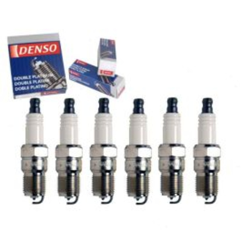 6 pc DENSO Double Platinum Spark Plugs for 1996-2004 Chevrolet S10 4.3L V6