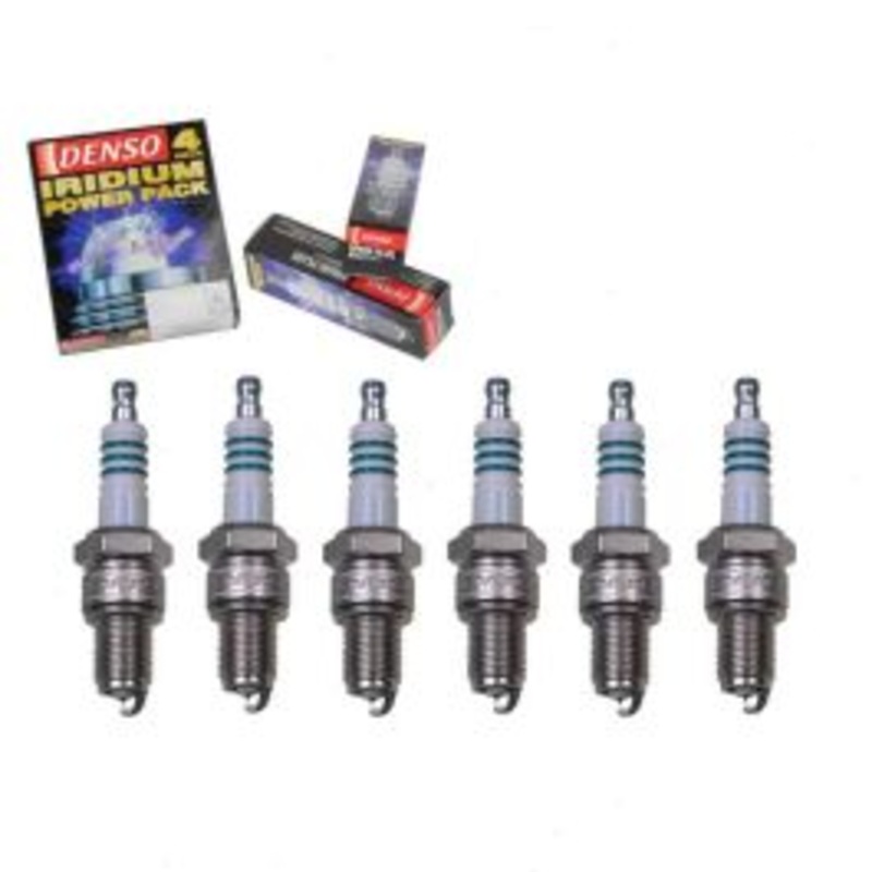 6 pc DENSO Iridium Power Spark Plugs for 1967 GMC C25 C2500 Pickup 4.8L L6