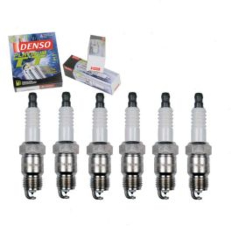 6 pc DENSO Platinum TT Spark Plugs for 1977-1985 Buick LeSabre 3.8L 4.1L V6