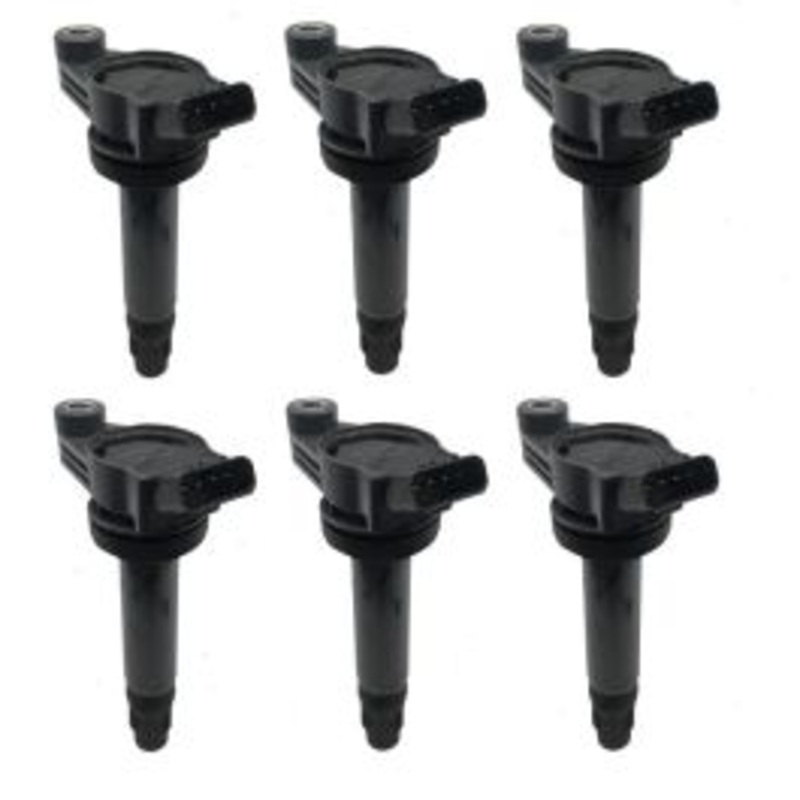6 pc Hitachi Ignition Coils for 2007-2008 Toyota Solara 3.3L V6