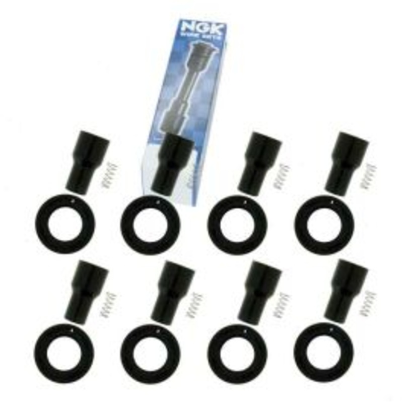 8 pc NGK Ignition Coil Boots for 2008-2014 Lexus IS F 5.0L V8
