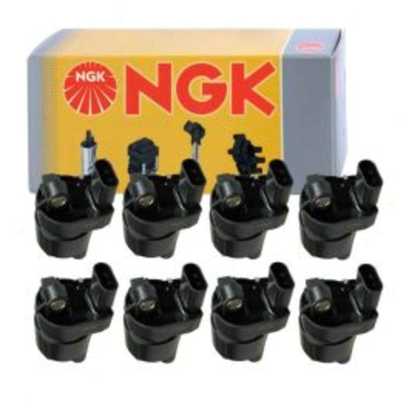 8 pc NGK Ignition Coils for 2007-2014 GMC Yukon XL 1500 5.3L 6.0L 6.2L V8