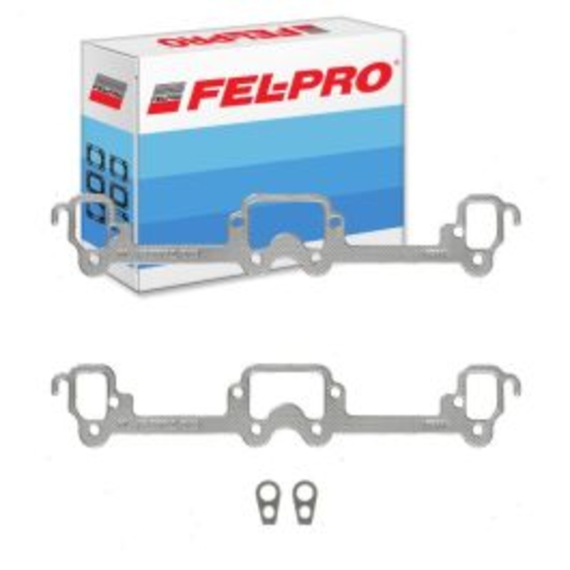 Fel-Pro Exhaust Manifold Gasket Set for 1974 Plymouth PB100 Van 5.9L V8
