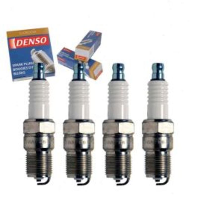 4 pc DENSO Standard U-Groove Spark Plugs for 1979-1984 Ford Mustang 2.3L L4