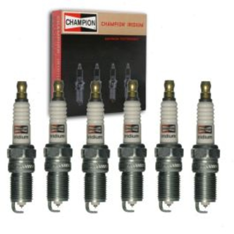 6 pc Champion Iridium Spark Plugs for 2006-2009 Pontiac Torrent 3.4L V6