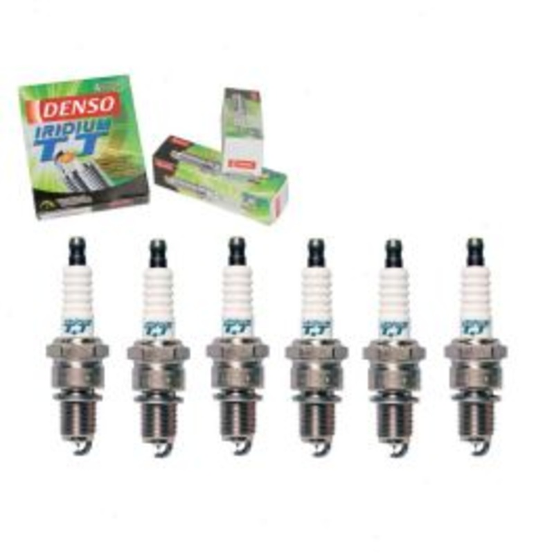 6 pc DENSO Iridium TT Spark Plugs for 1968-1971 Mercedes-Benz 280SEL 2.8L L6
