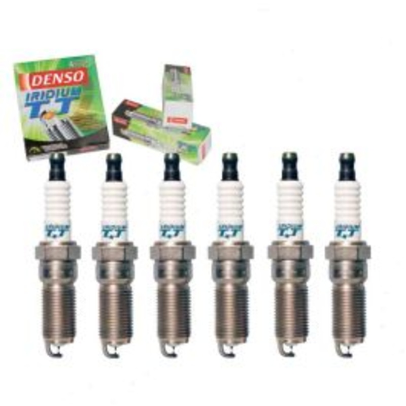 6 pc DENSO Iridium TT Spark Plugs for 2013-2017 Cadillac XTS 3.6L V6