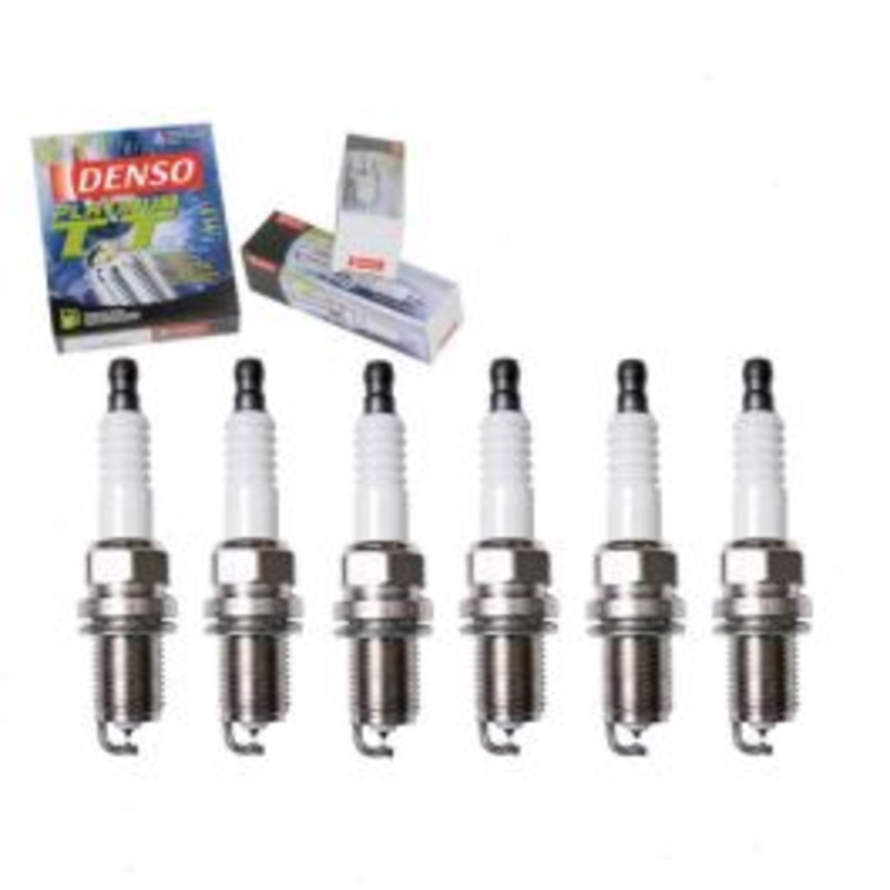 6 pc DENSO Platinum TT Spark Plugs for 2000 Saturn LW2 3.0L V6