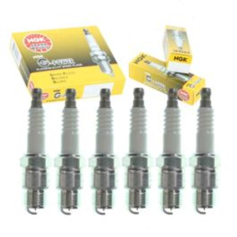 6 pc NGK G-Power Spark Plugs for 1987 Chevrolet V20 4.8L L6