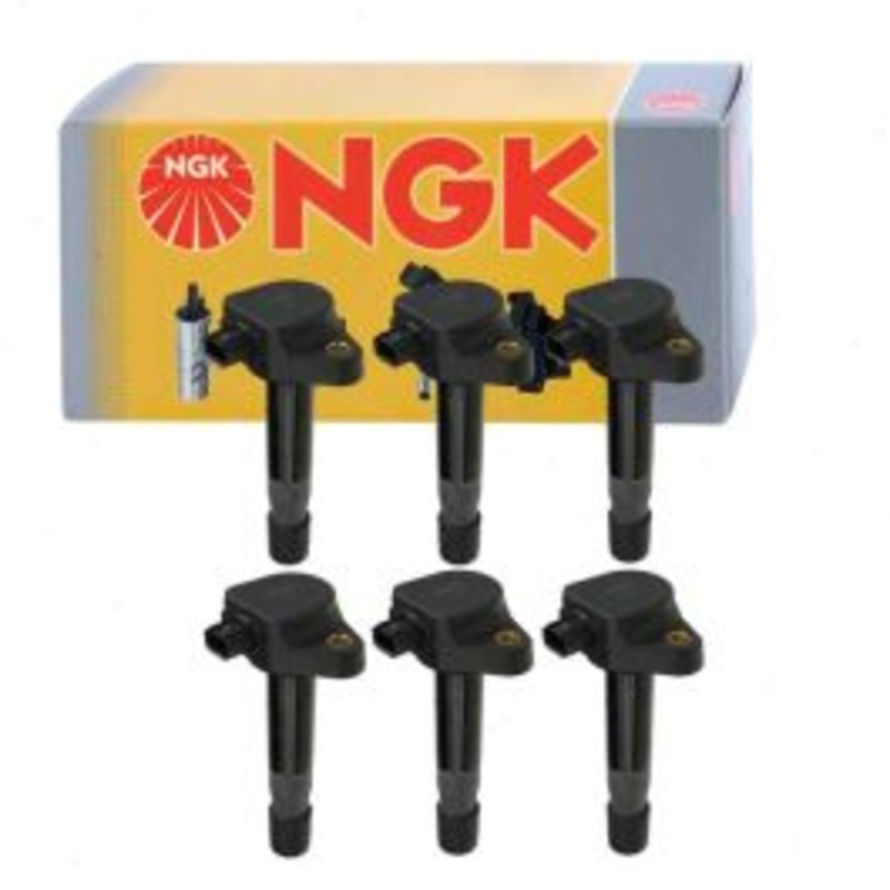 6 pc NGK Ignition Coils for 2009-2015 Honda Pilot 3.5L V6