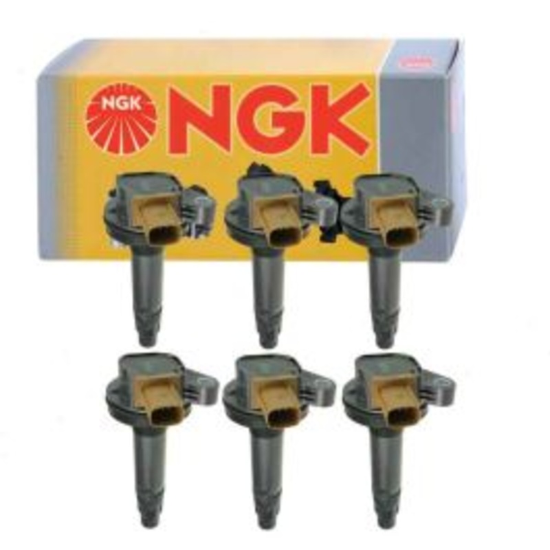 6 pc NGK Ignition Coils for 2013-2019 Ford Flex 3.5L V6