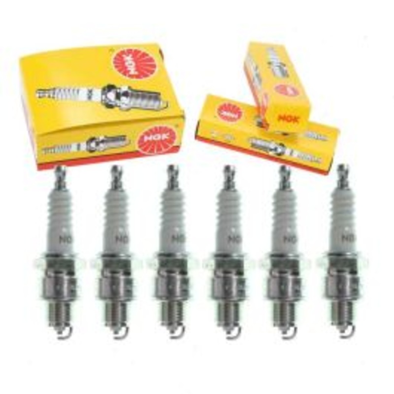 6 pc NGK Standard 7829 BP7HS-10 Spark Plugs