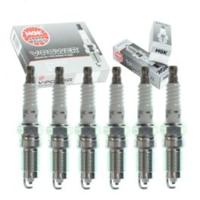 6 pc NGK V-Power Spark Plugs for 2007-2010 Ford Explorer Sport Trac 4.0L V6