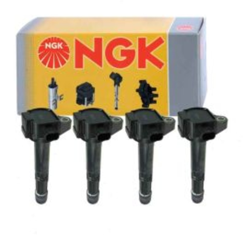 4 pc NGK Ignition Coils for 2013-2017 Honda Accord 2.4L L4