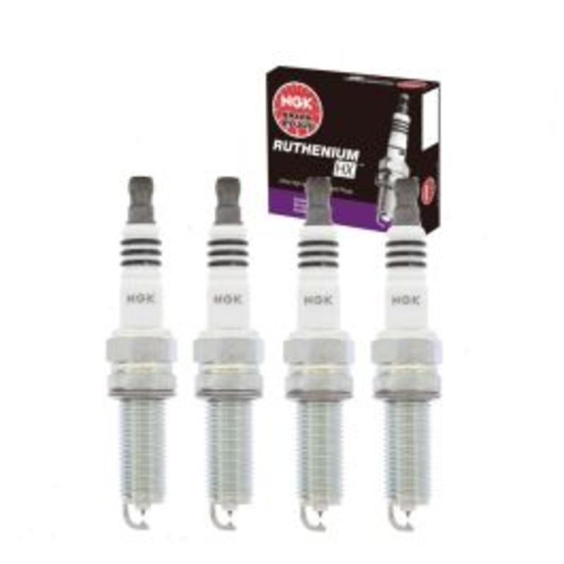 4 pc NGK Ruthenium HX Spark Plugs for 2014-2017 Kia Rondo 2.0L L4