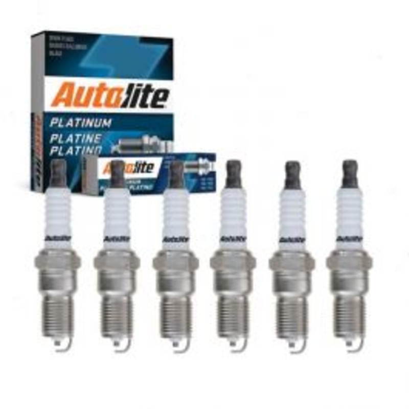 6 pc Autolite Platinum Spark Plug for 1990-1992 Buick Regal 3.8L V6