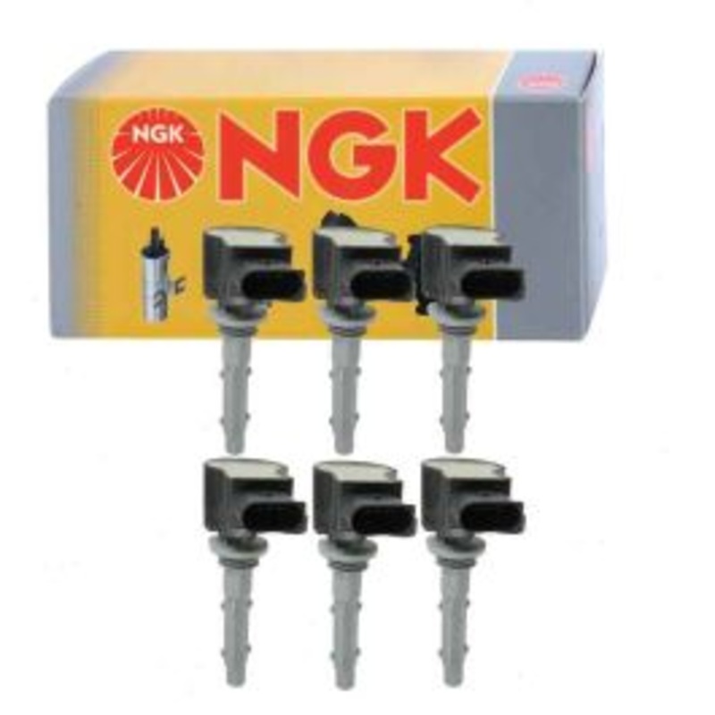 6 pc NGK Ignition Coils for 2009-2011 Mercedes-Benz SLK300 3.0L V6
