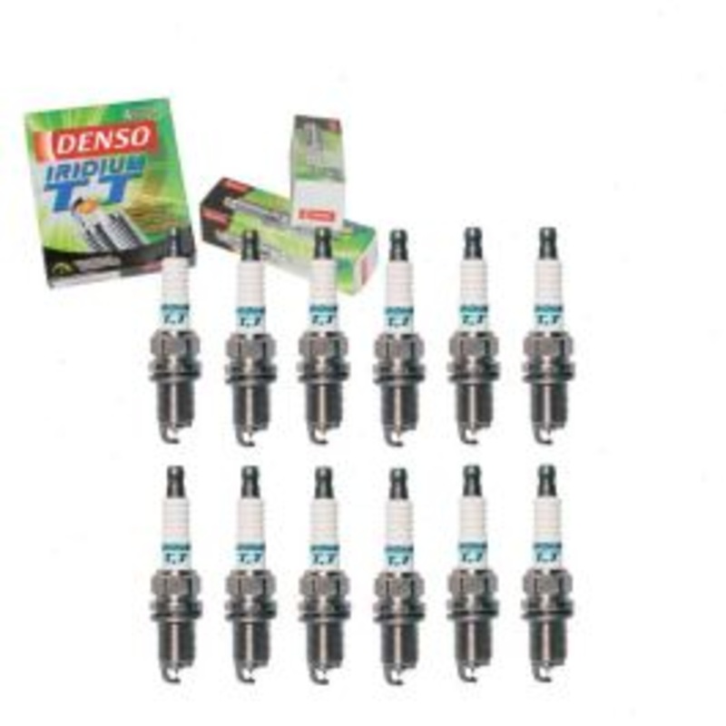 12 pc DENSO Iridium TT Spark Plugs for 2006-2009 Audi A8 Quattro 6.0L W12