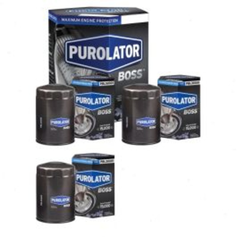 3 pc Purolator BOSS PBL30001 Engine Oil Filters