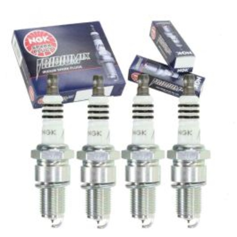 4 pc NGK Iridium IX Intake Side Spark Plugs for 1982-1983 Nissan Stanza 2.0L L4