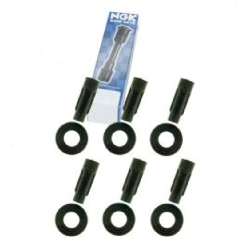6 pc NGK Ignition Coil Boots for 2006-2011 Mercury Milan 3.0L V6