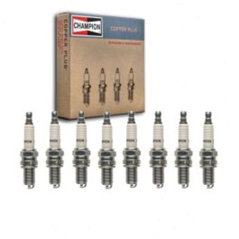 8 pc Champion Copper Plus Spark Plugs for 1990-1992 Ferrari 348 TB 3.4L V8