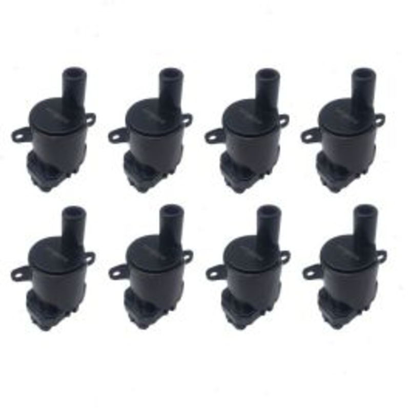 8 pc Hitachi Ignition Coils for 2007 GMC Sierra 3500 Classic 6.0L V8