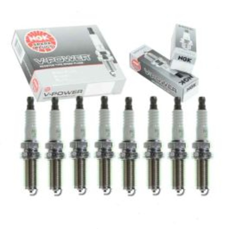 8 pc NGK V-Power Spark Plugs for 2004-2006 Nissan Titan 5.6L V8
