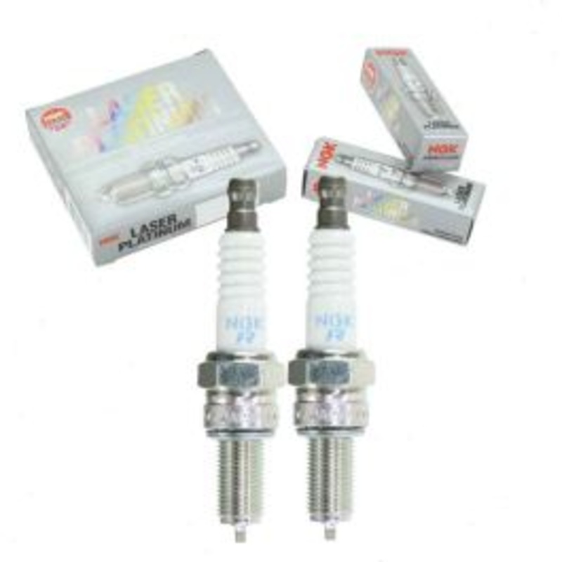 2 pc NGK Laser Platinum 4717 PMR9B Spark Plugs