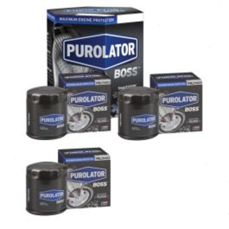 3 pc Purolator BOSS PBL11403 Engine Oil Filters