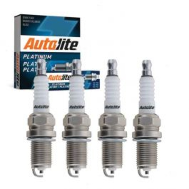 4 pc Autolite Platinum Spark Plug for 1999-2009 Saab 9-5 2.3L L4