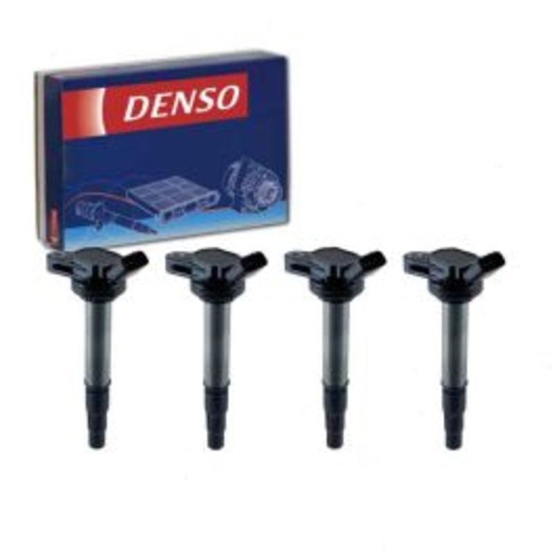 4 pc DENSO Direct Ignition Coils for 2008-2014 Scion xD 1.8L L4
