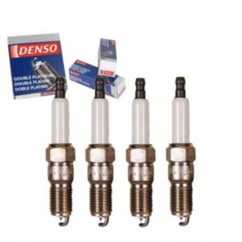 4 pc DENSO Double Platinum Spark Plugs for 1981-1982 Ford Granada 2.3L L4