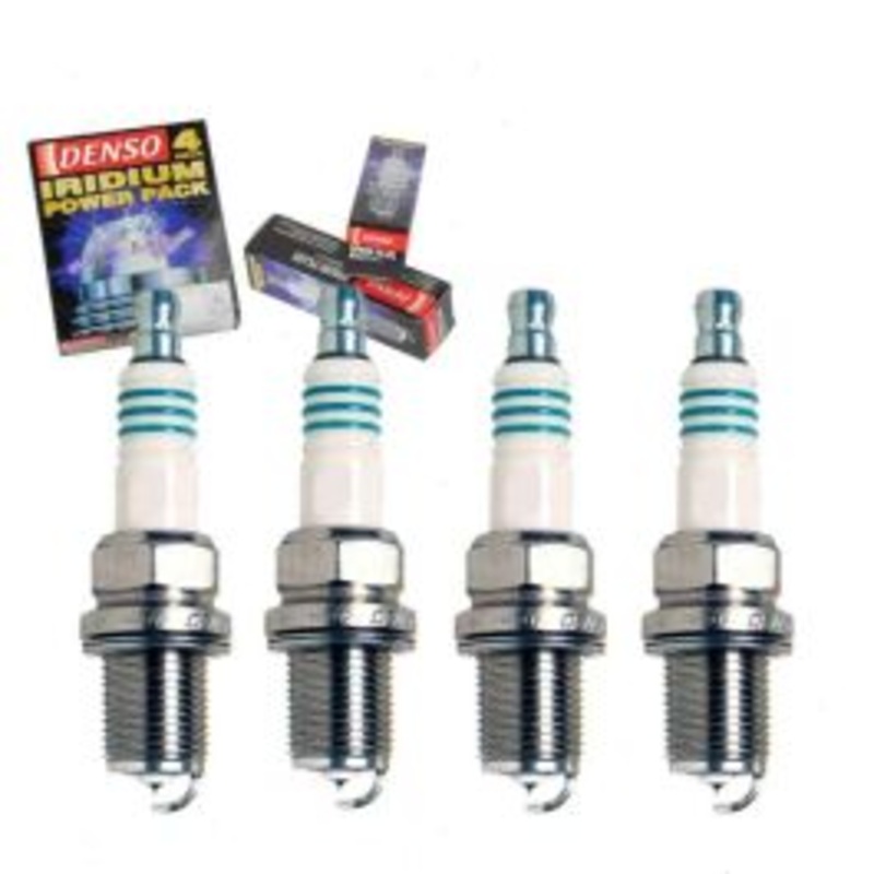 4 pc DENSO Iridium Power Spark Plugs for 1986-1988 Saab 900 2.0L L4