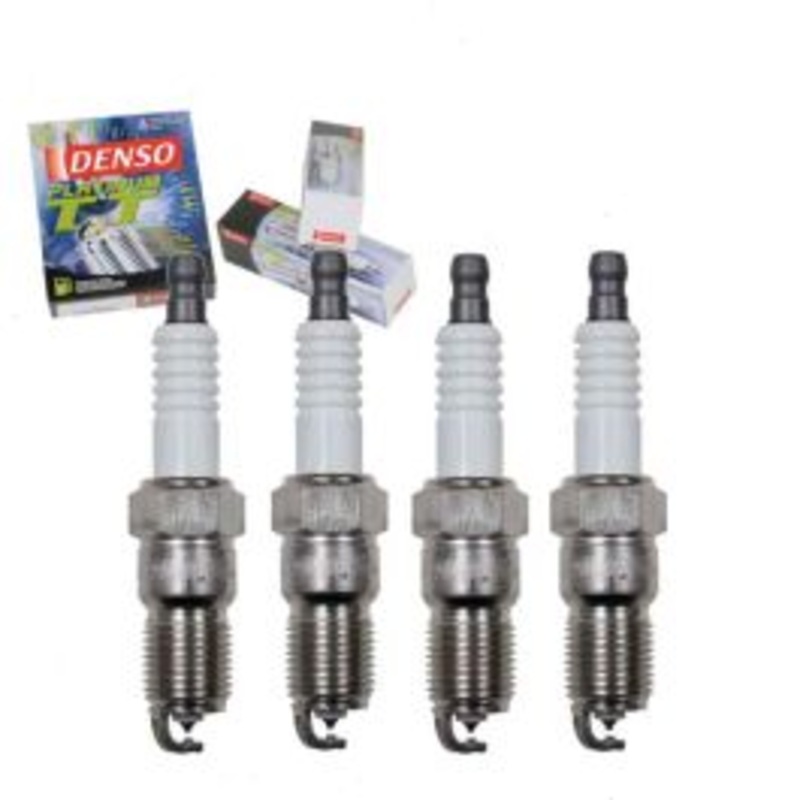 4 pc DENSO Platinum TT Spark Plugs for 1996-2000 Isuzu Hombre 2.2L L4