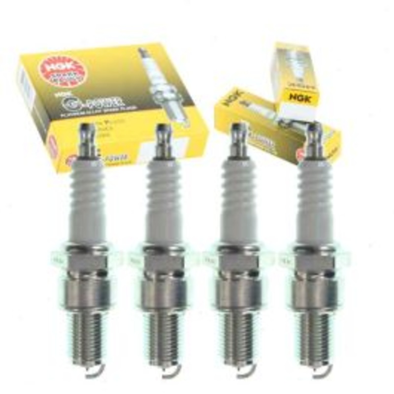 4 pc NGK G-Power Exhaust Side Spark Plugs for 1982-1983 Nissan Stanza 2.0L L4