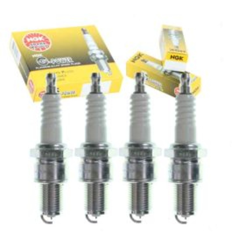 4 pc NGK G-Power Spark Plugs for 1975-1976 Renault R15 1.6L L4