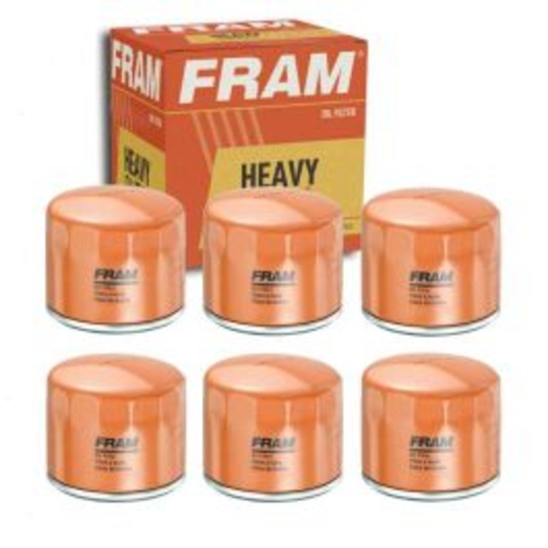 6 pc FRAM Heavy Duty PH8172 Engine Oil Filters