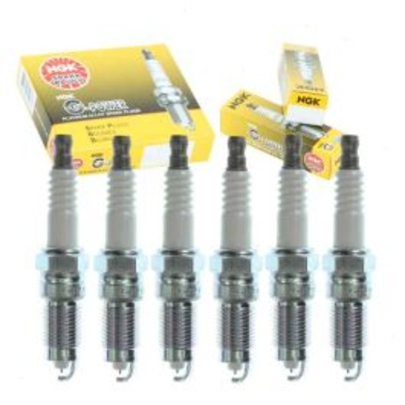 6 pc NGK G-Power Spark Plugs for 2003 Ford Econoline 4.2L V6