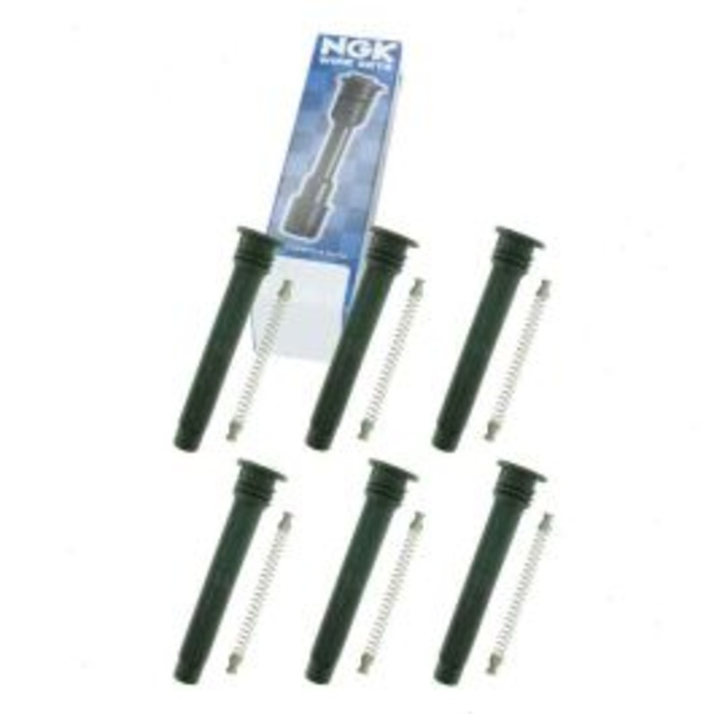 6 pc NGK Ignition Coil Boots for 2011-2014 Volkswagen Routan 3.6L V6