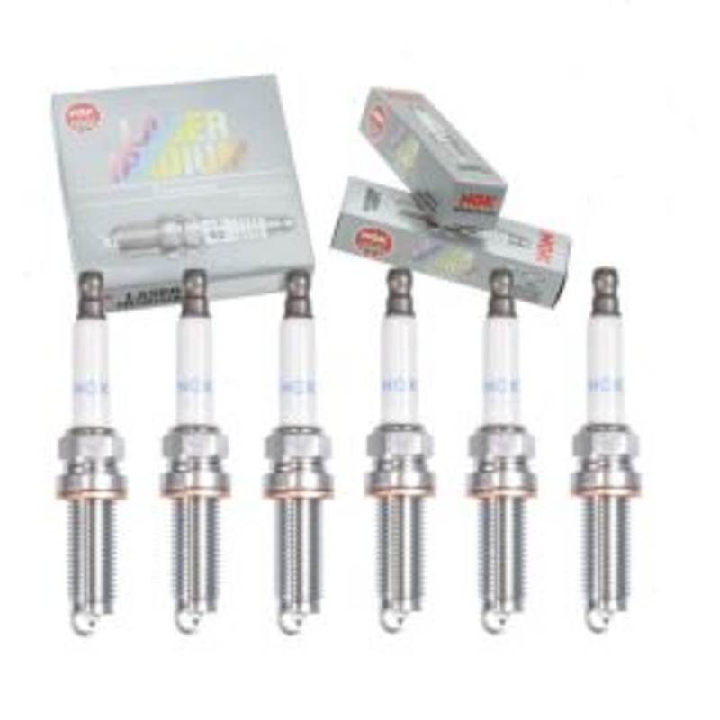 6 pc NGK Laser Iridium Spark Plugs for 2014-2020 Jaguar F-Type 3.0L V6