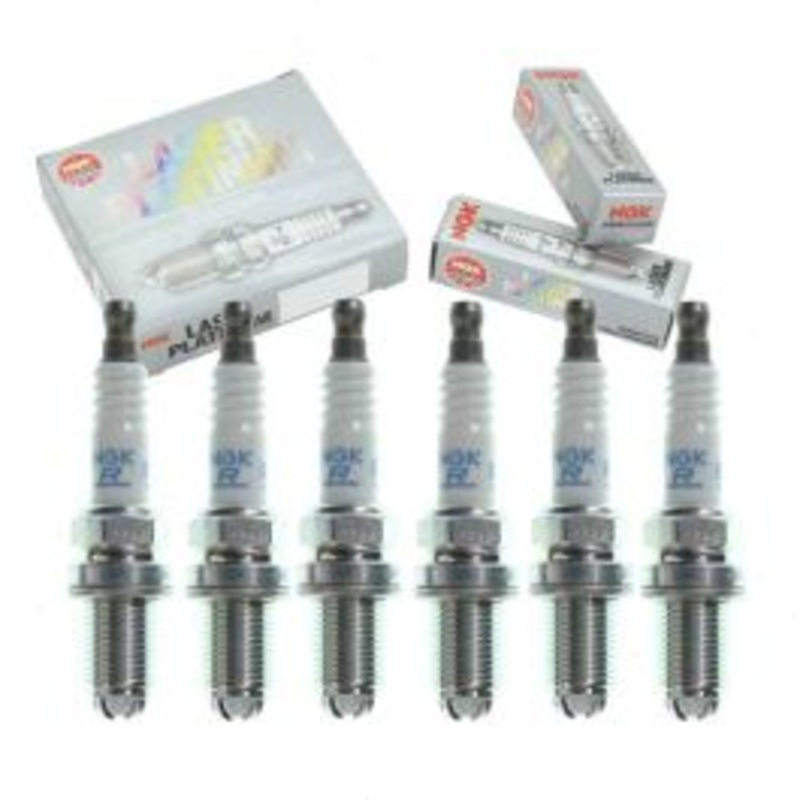 6 pc NGK Laser Platinum Spark Plugs for 2003-2008 Porsche 911 3.6L 3.8L H6