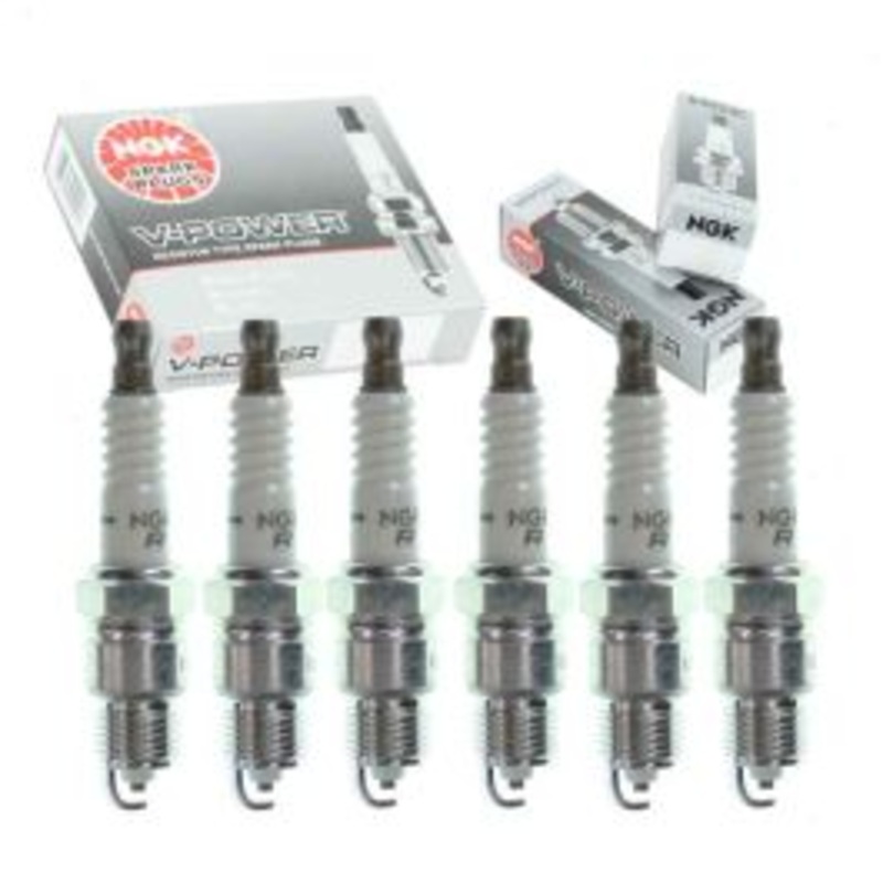 6 pc NGK V-Power Spark Plugs for 1980-1981 Chevrolet Camaro 3.8L V6