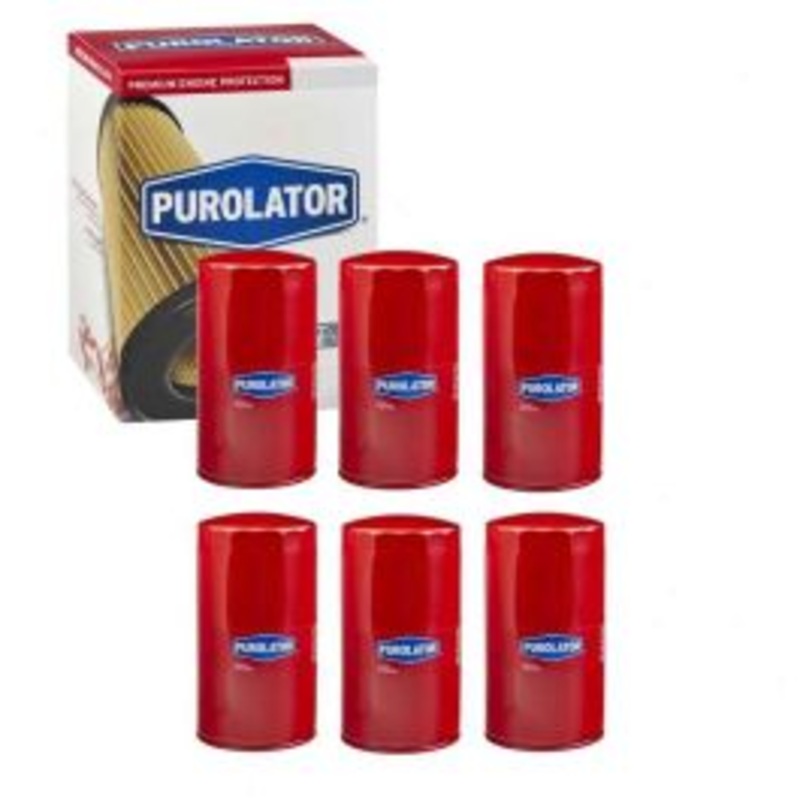 6 pc Purolator L45335 Engine Oil Filters